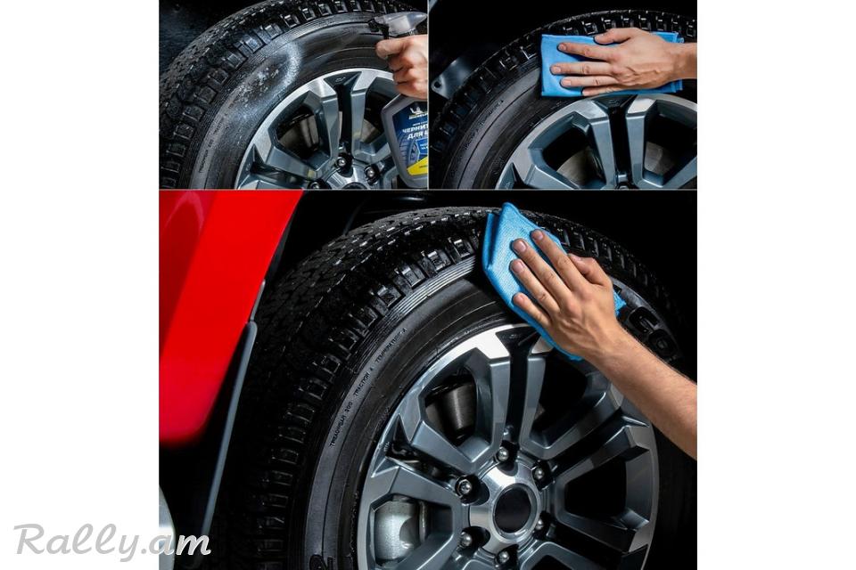 Чернитель Для Шин Матовый 650мл Michelin