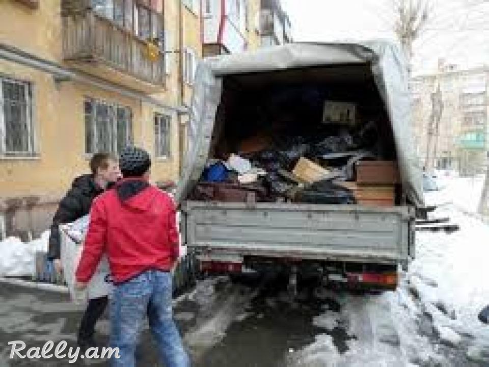 Շինաղբ, շինարարական աղբի տեղափոխում, կենցաղային աղբի տեղափոխում, աղբի մեքենա, շին աղբի տեղափոխում