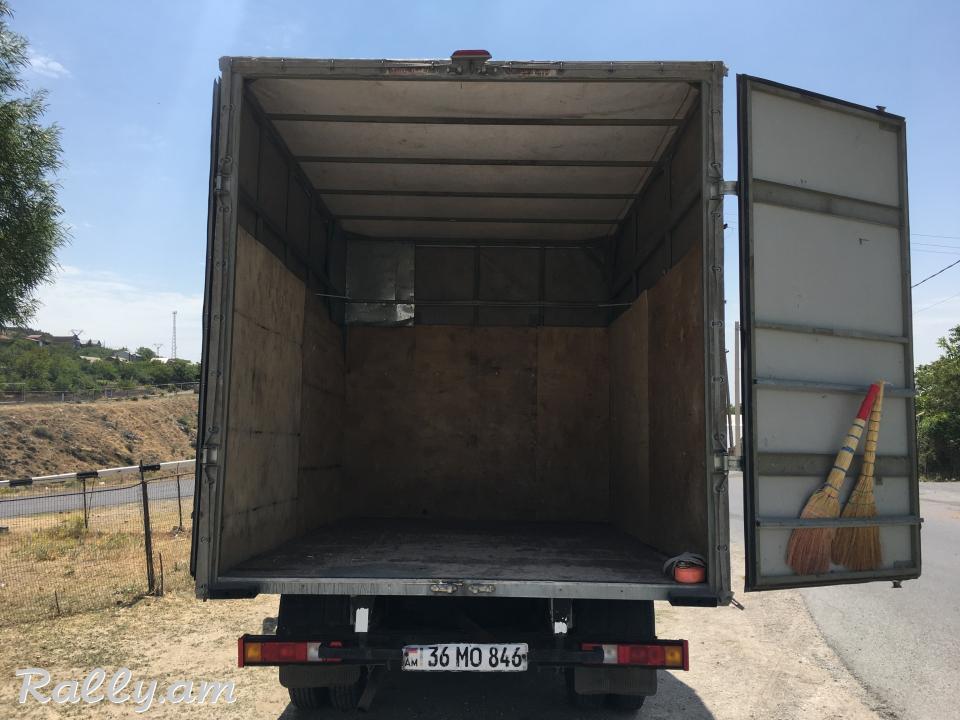 Բեռնափոխադրում Երեւանում եւ դեպի մարզեր