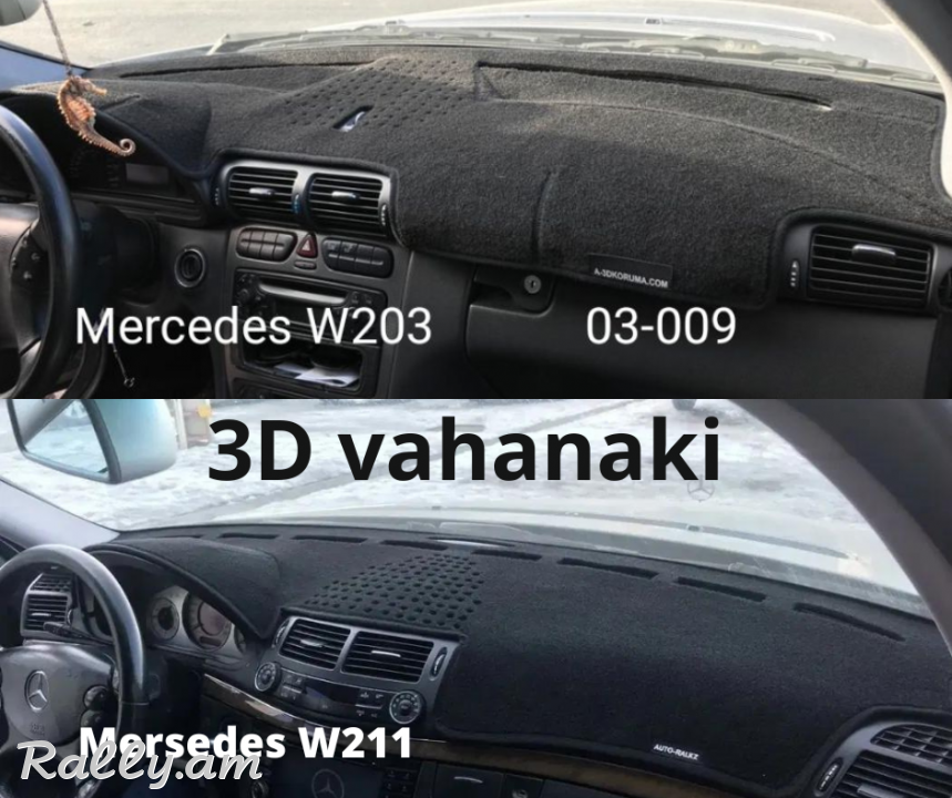 3D vahanaki pashtpanut’yun MERCEDES-BENZ C-Class W203    2000-2007