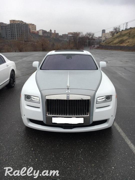 Prokat Rent a Car Ավտոմեքենաների վարձույթ Прокат Машин Rolls Royce Ghost
