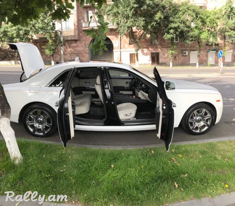 Prokat Rent a Car Ավտոմեքենաների վարձույթ Прокат Машин Rolls Royce Ghost