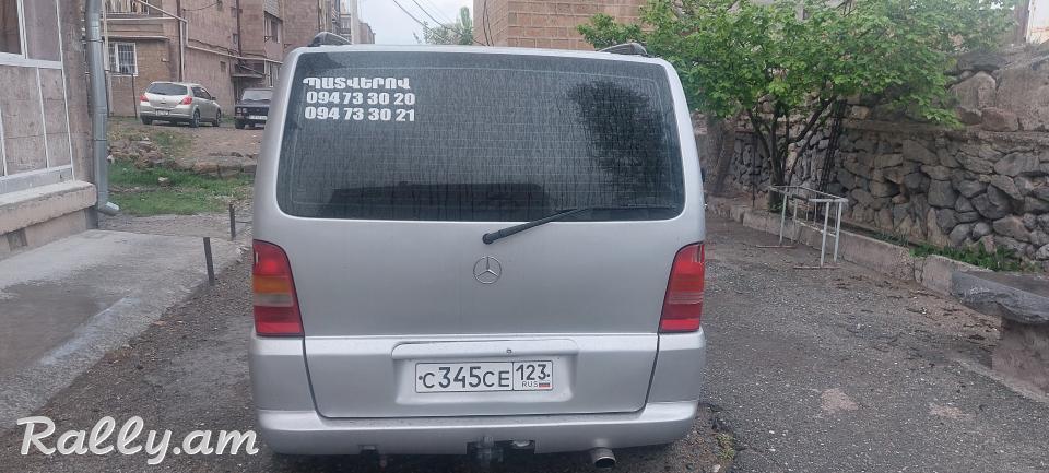 Vito 638,shtap vacharvume
