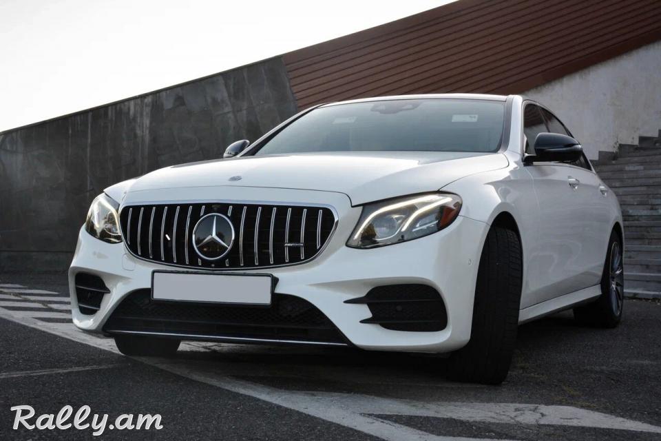 W213 AMG Mercedes E300 4wd- սպիտակ մարգարիտ։ Յուրահատուկ կոմպլեկտացիա
