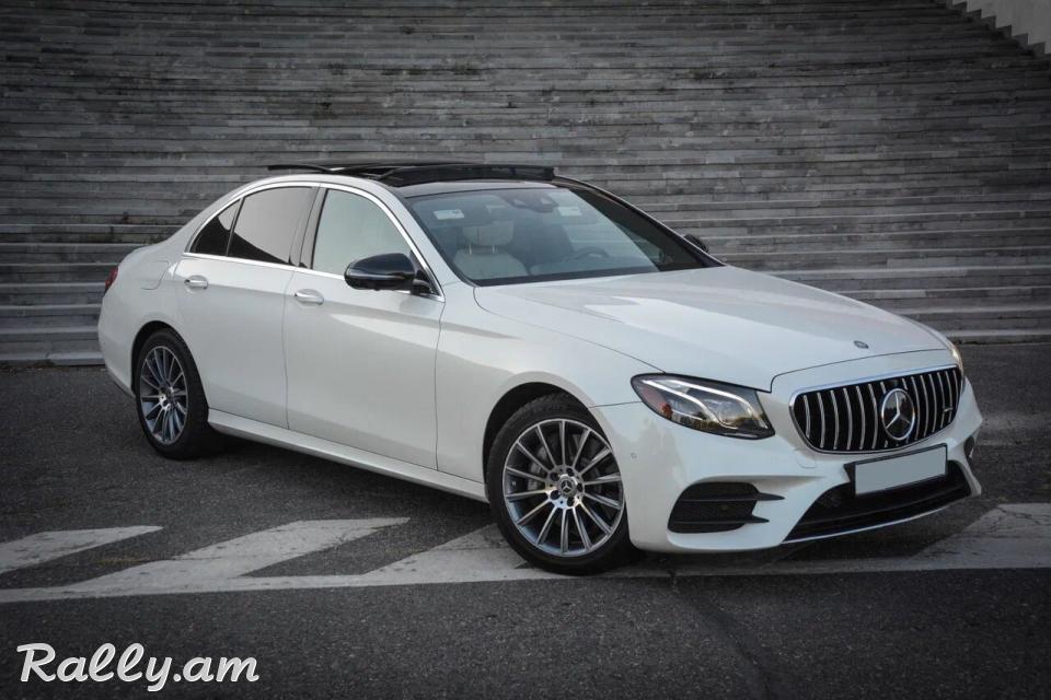 W213 AMG Mercedes E300 4wd- սպիտակ մարգարիտ։ Յուրահատուկ կոմպլեկտացիա