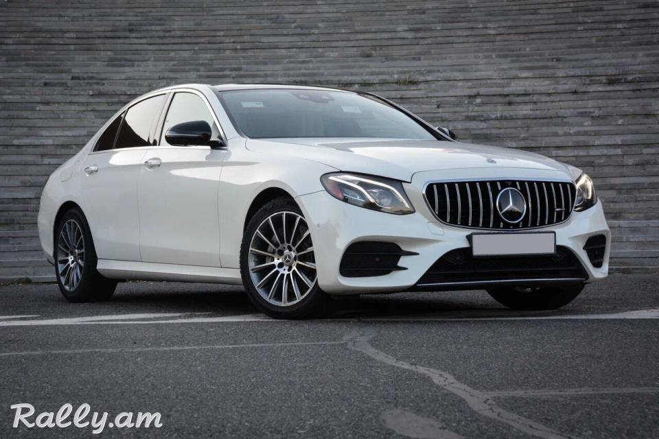 W213 AMG Mercedes E300 4wd- սպիտակ մարգարիտ։ Յուրահատուկ կոմպլեկտացիա
