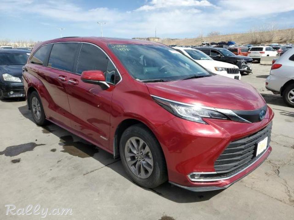 Toyota Sienna, 2.5 լ, հիբրիդ, 2021 թ. 