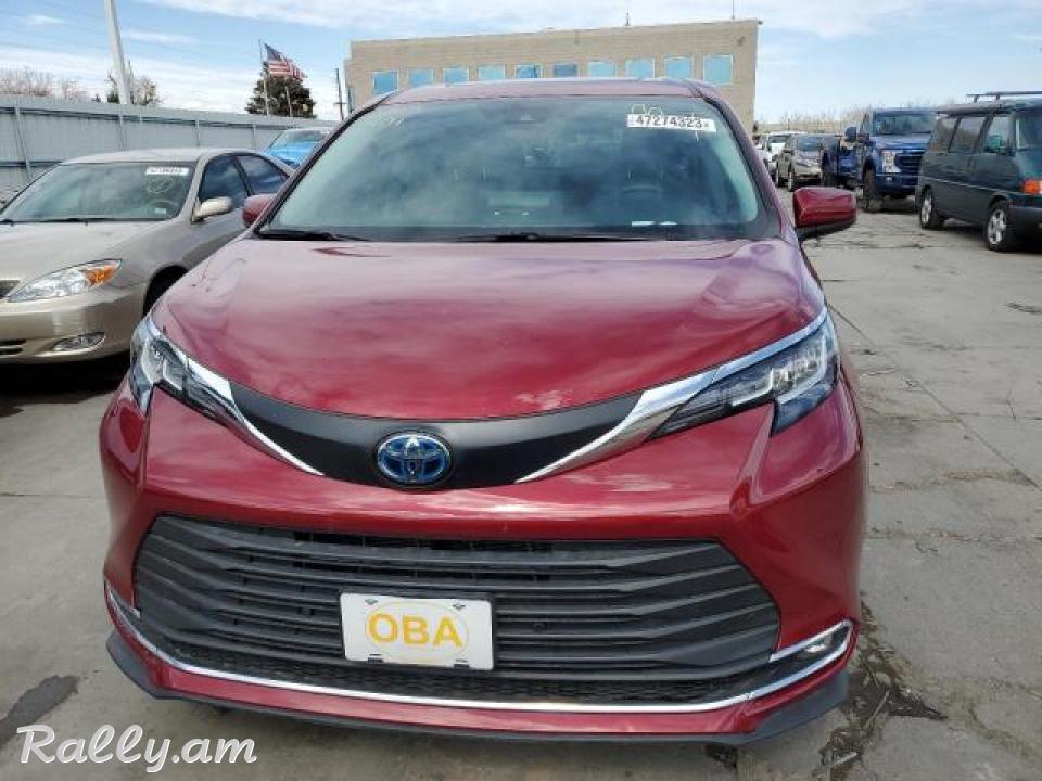 Toyota Sienna, 2.5 լ, հիբրիդ, 2021 թ. 
