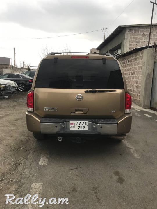 Nissan Armada, 5.6 л., 2003 г., газ