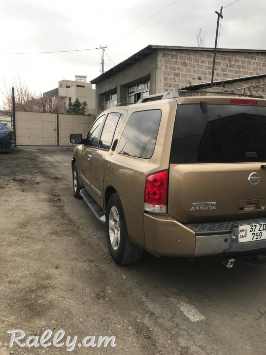 Nissan Armada, 5.6 л., 2003 г., газ
