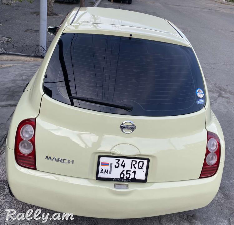 NISSAN MARCH ԼԻՄՈՆԱԳՈՒՅՆ