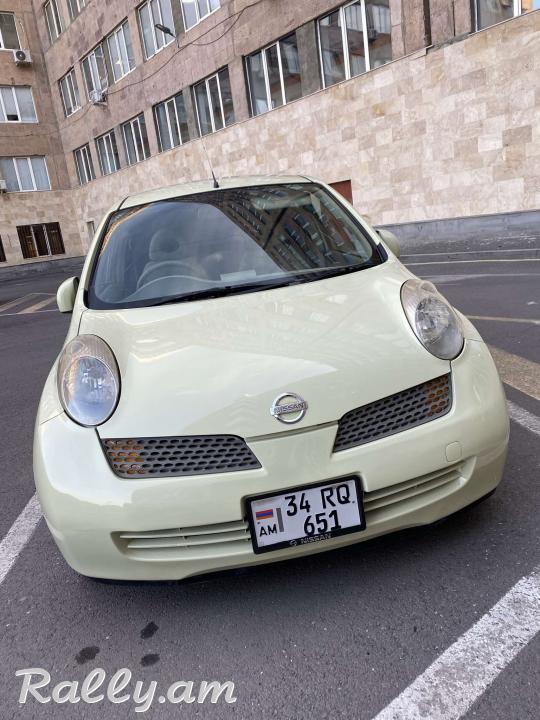 NISSAN MARCH ԼԻՄՈՆԱԳՈՒՅՆ