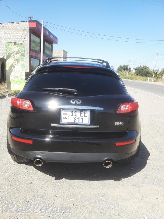 Infiniti fx35 2006 tiv