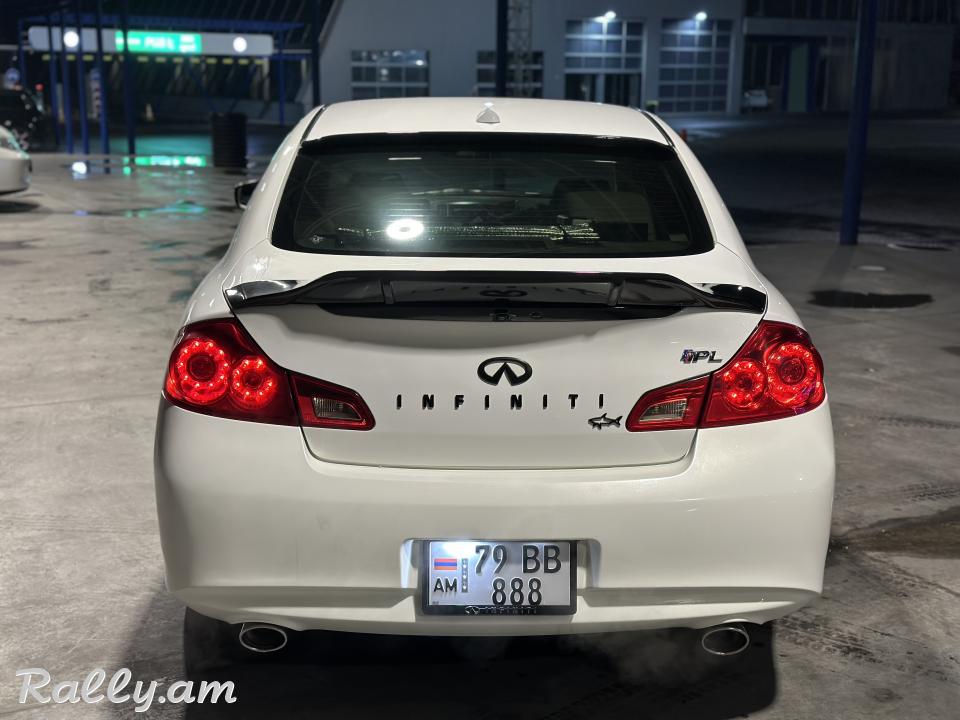 INFINITI G25 2012թ RWD թարմ վիճակ