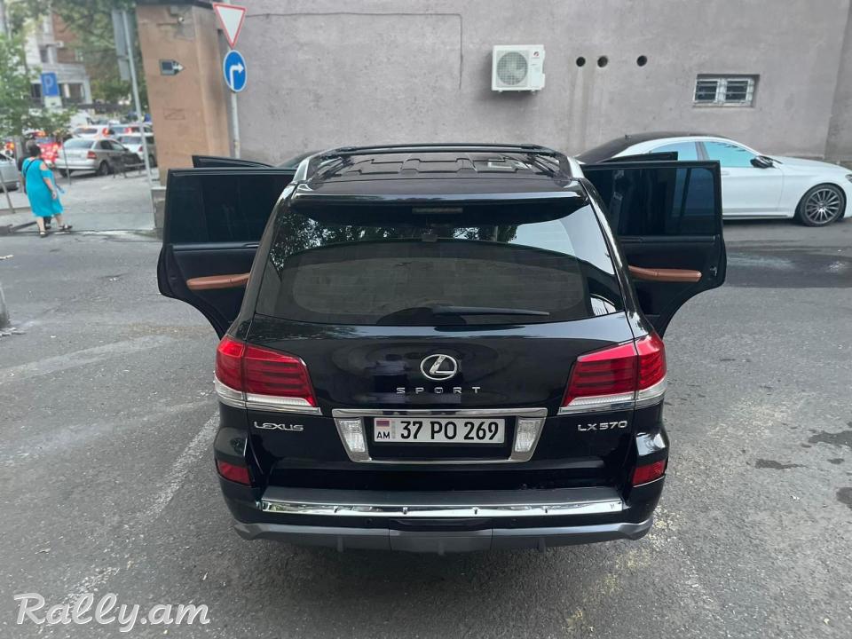 Прокат Lexus LX 570 rent car օրավարձով մեքենաներ