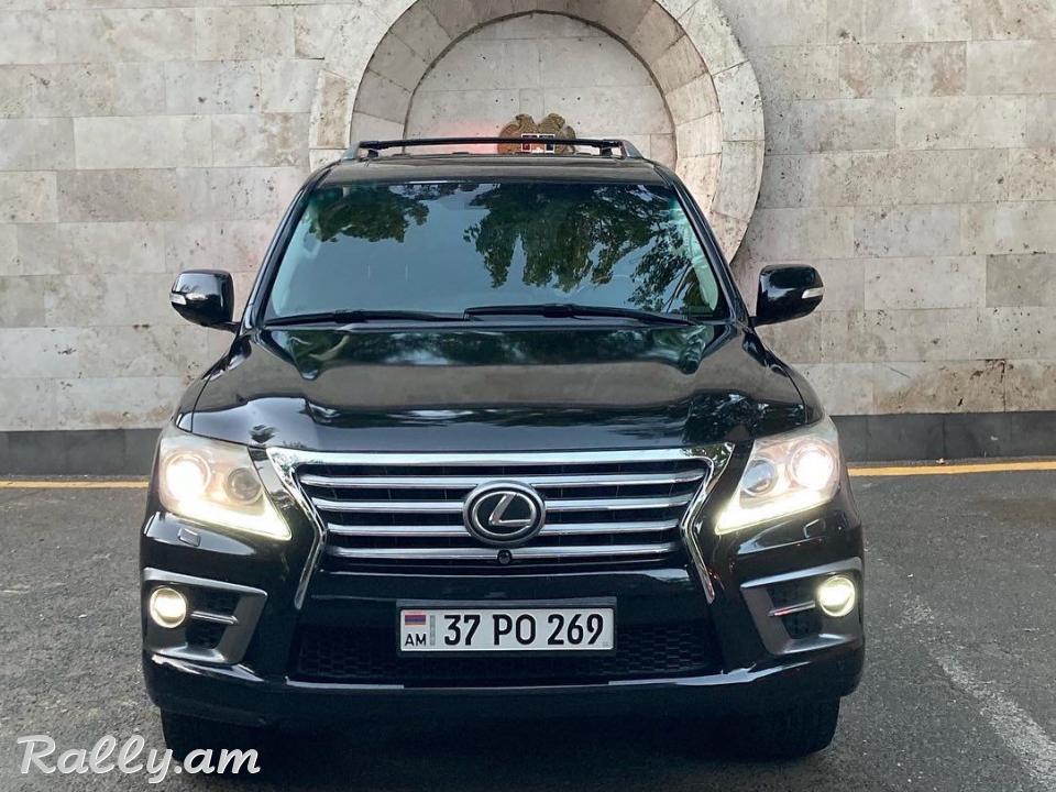 Прокат Lexus LX 570 rent car օրավարձով մեքենաներ