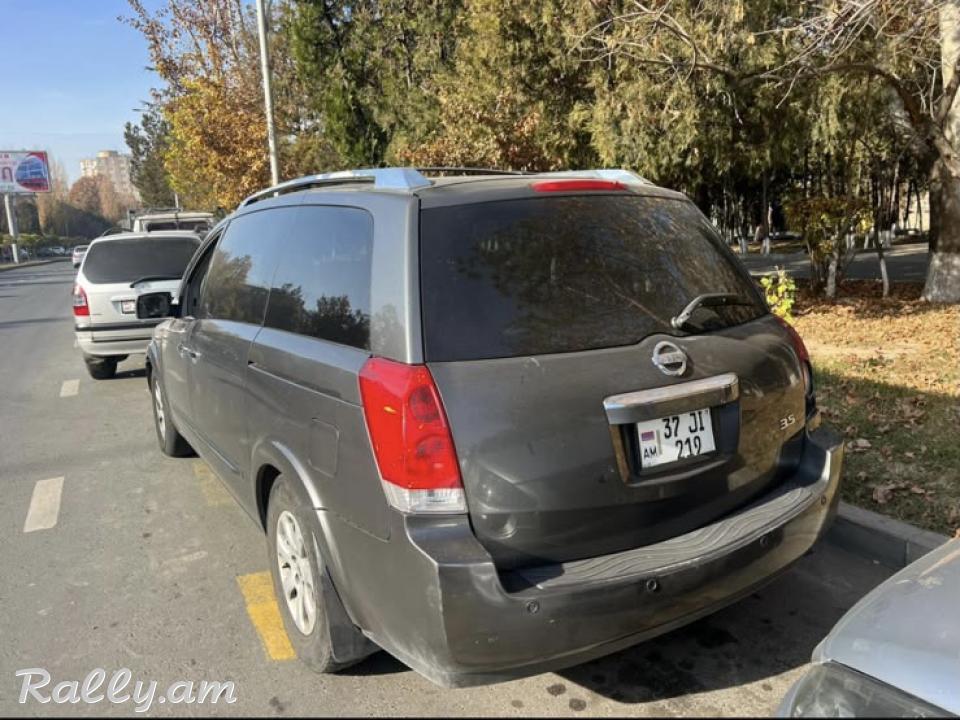 Nissan Quest, 3.5 լ, 2007 թ., գազ, մոխրագույն