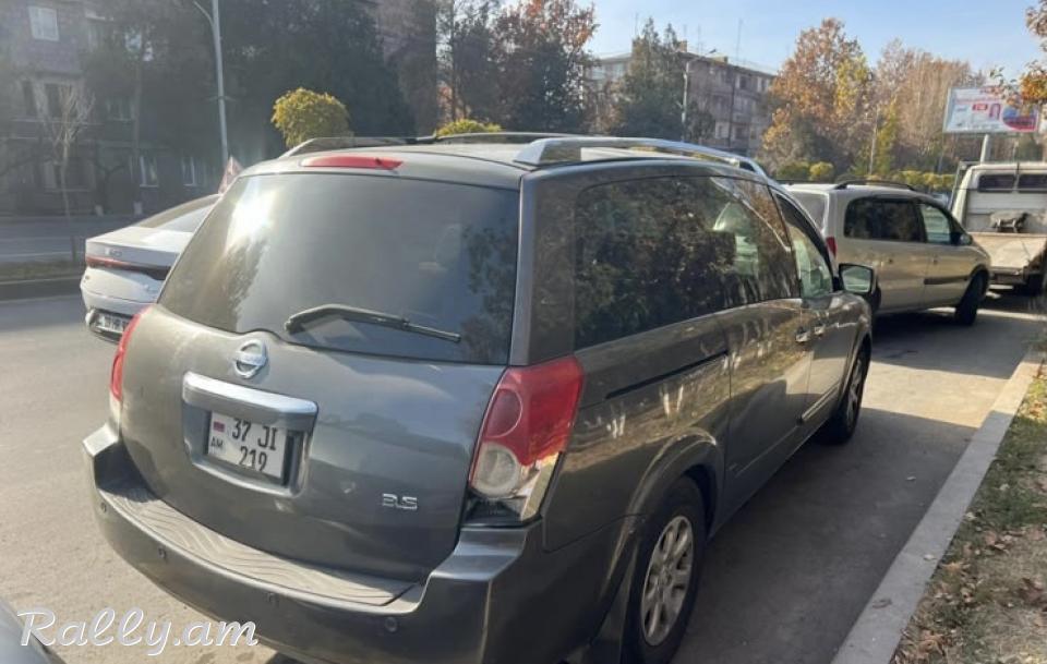 Nissan Quest, 3.5 լ, 2007 թ., գազ, մոխրագույն