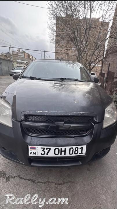 Chevrolet Aveo, 1.2 լ, 2008 թ., գազ, սև