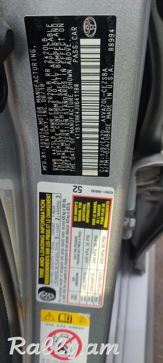 Toyota Camry 2018 SE