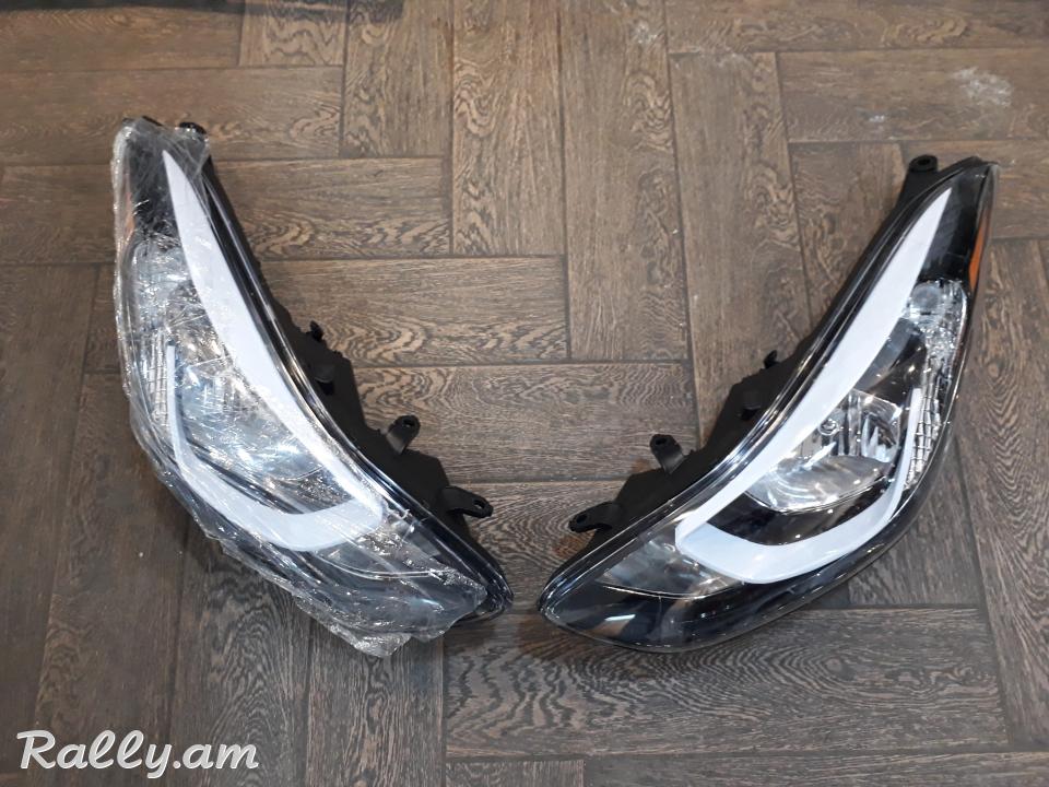 Hyundai Elantra լուսարձակներ առջևի զույգ