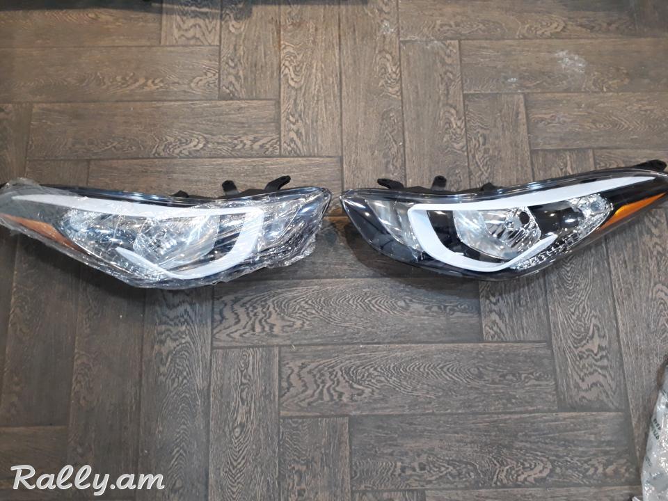 Hyundai Elantra լուսարձակներ առջևի զույգ