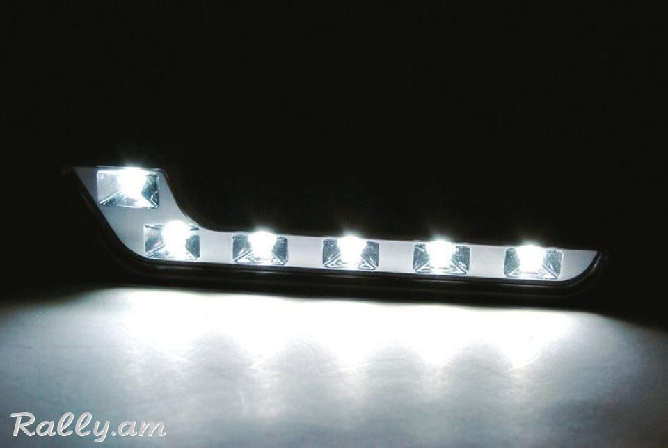 Antitumanik LED Halogen DRL (LED luyser) L (1zuyg)