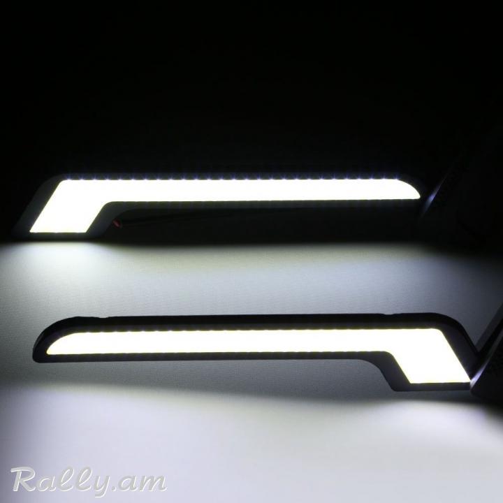 LED Halogen DRL (LED luyser) L (1zuyg)