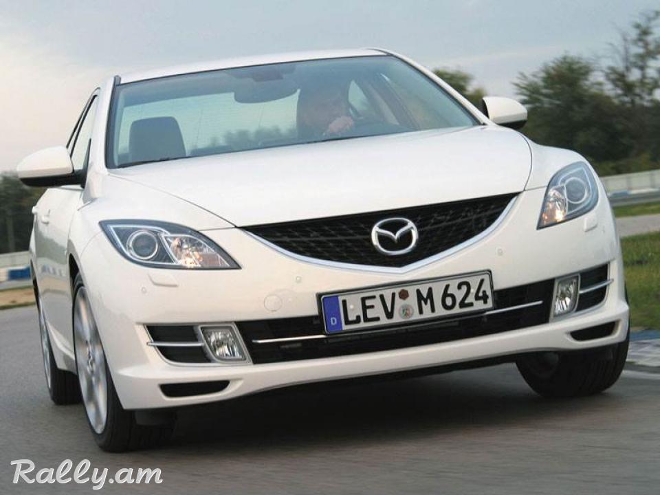Mazda 6 II 2010 2011 2012 Հալոգենների Նակլատկեք LED