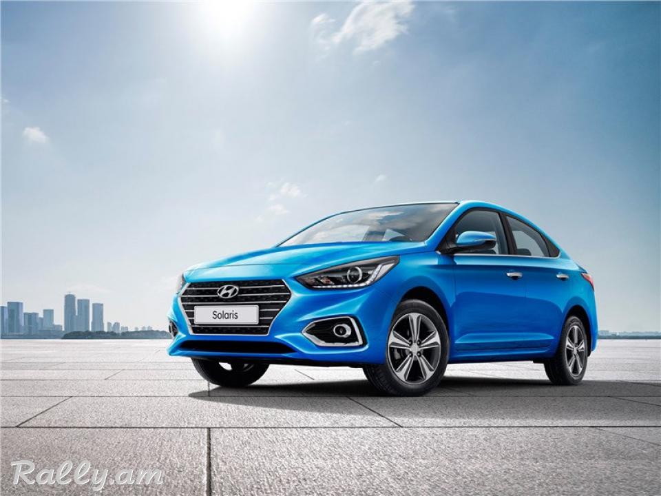 Hyundai Solaris II 2017 2018 2019 2020 Հալոգենի Նակլատկա SAT