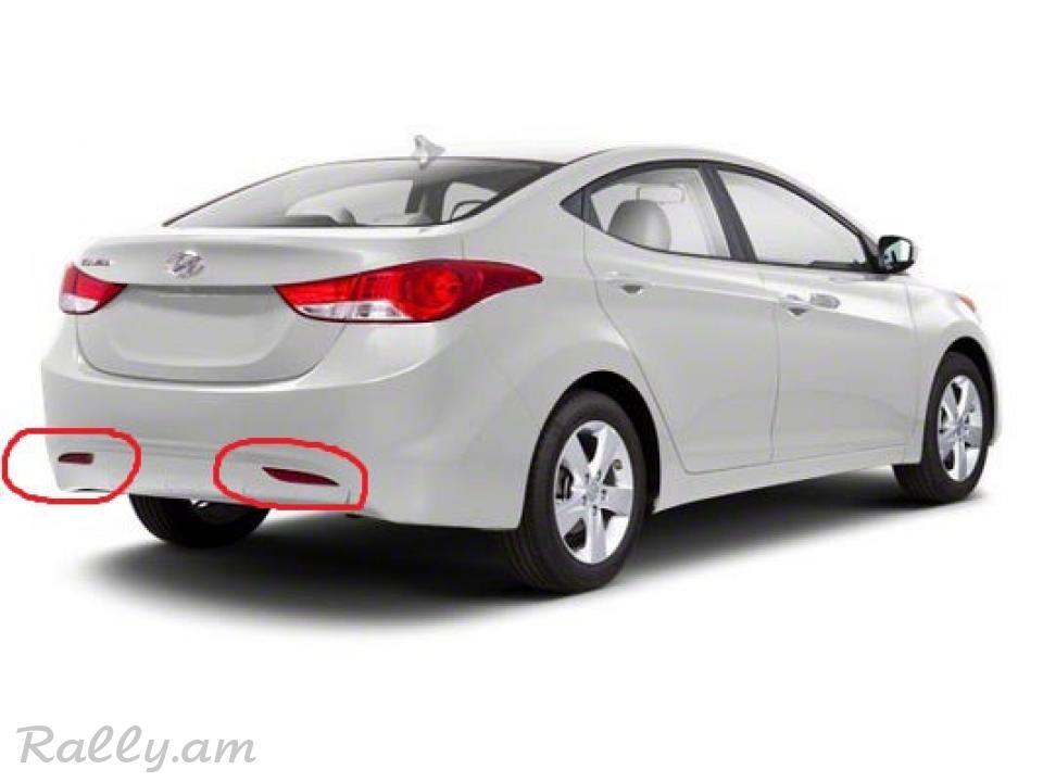 Hyundai Elantra V 2010 2011 2012 2013 Հետևի Շիթի Կատաֆառ Depo