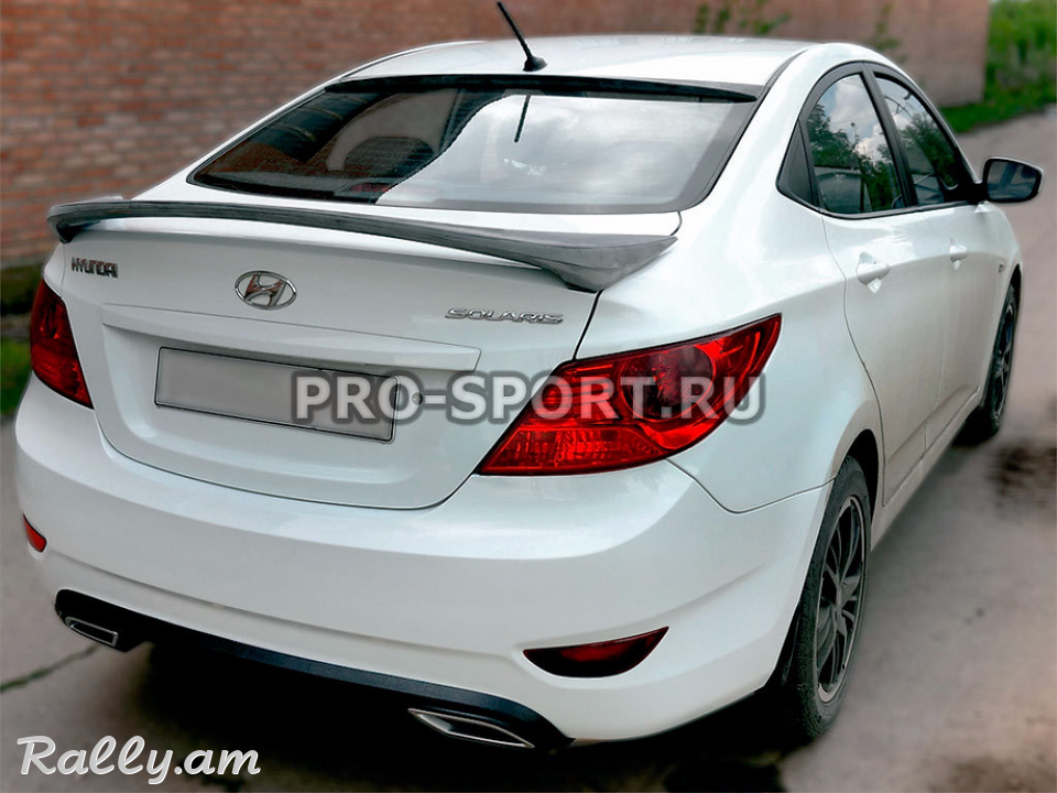 Hyundai Solaris I 2010 2011 2012 2013 2014 Բեռնախցիկի Սպոլեր