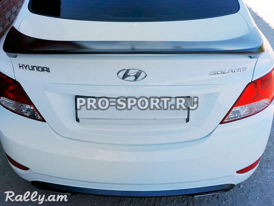Hyundai Solaris I 2010 2011 2012 2013 2014 Բեռնախցիկի Սպոլեր