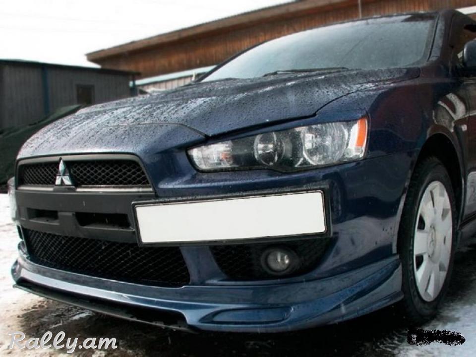 Mitsubishi Lancer X 2007-2016 Համարանիշի Պլաստմաս