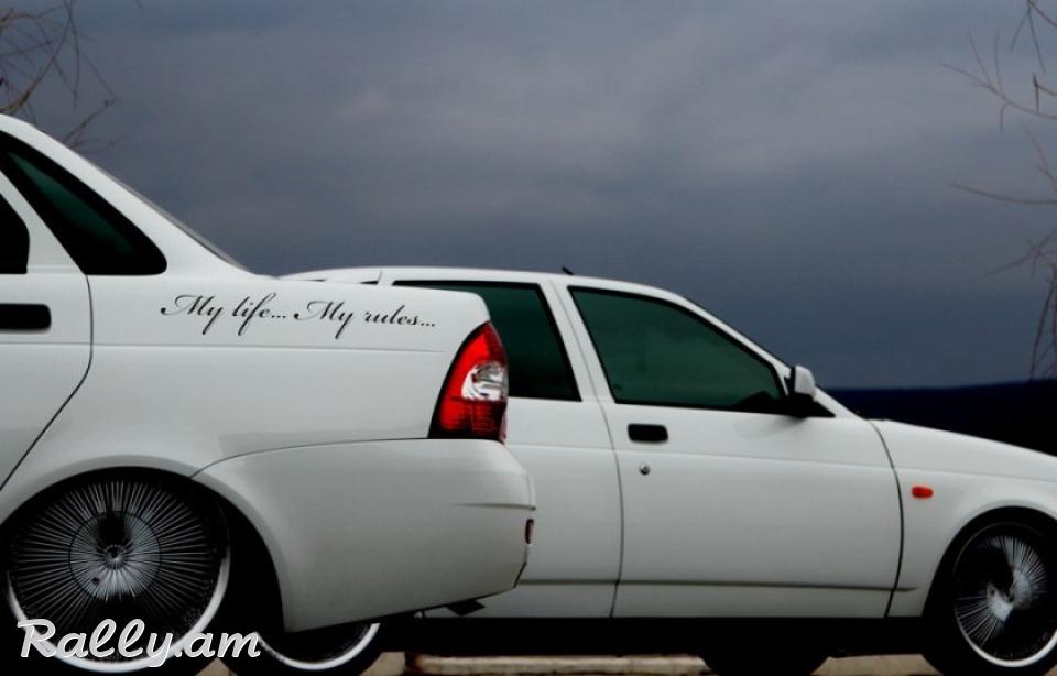 Sticker My Life My Rules (6x30սմ)(12x70սմ)