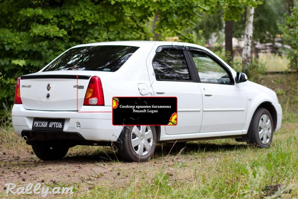 Renault Logan I 2004-2009 Սպոլեր