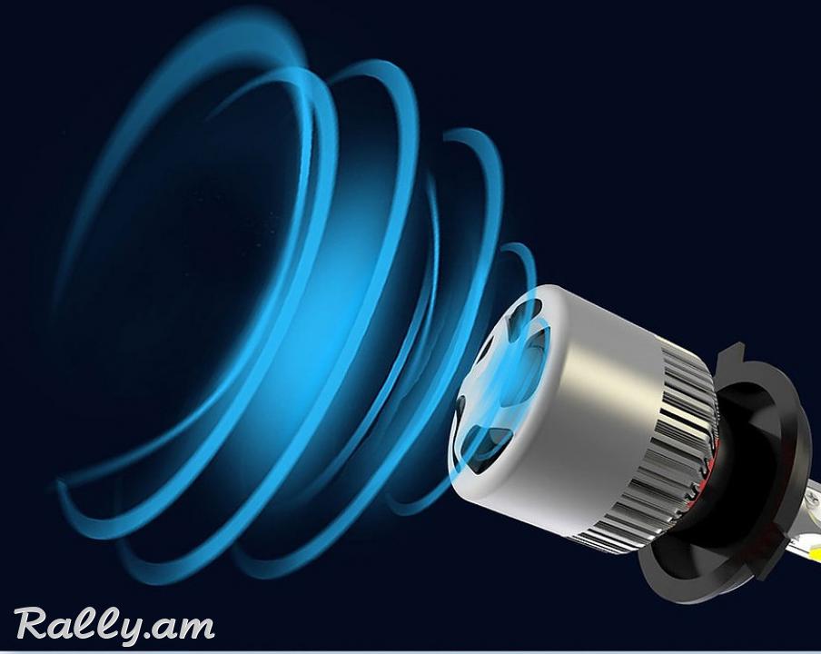 H4 Led 72W Cob Led