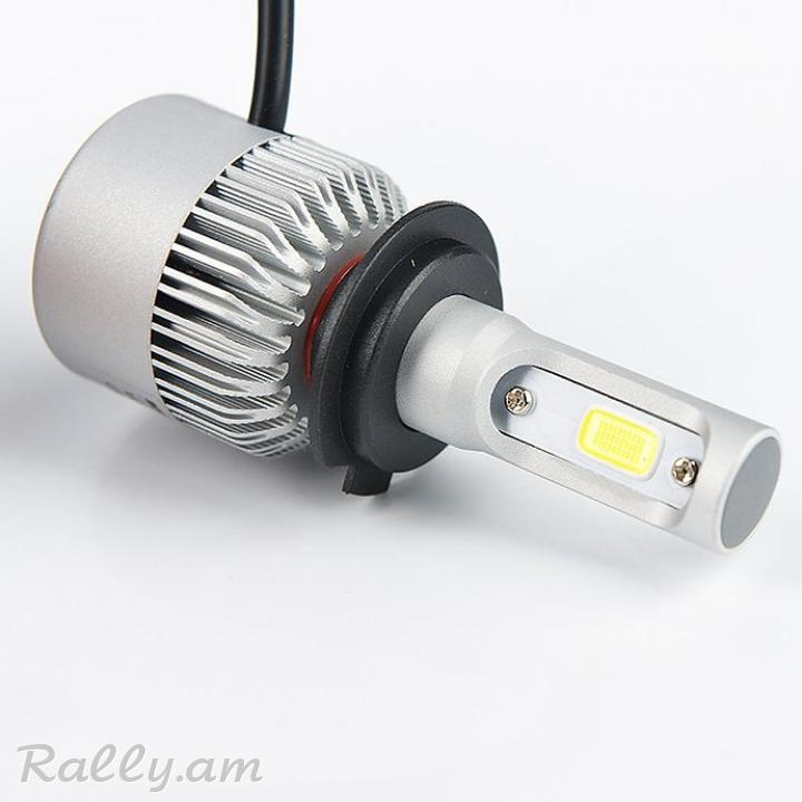 H4 Led 72W Cob Led