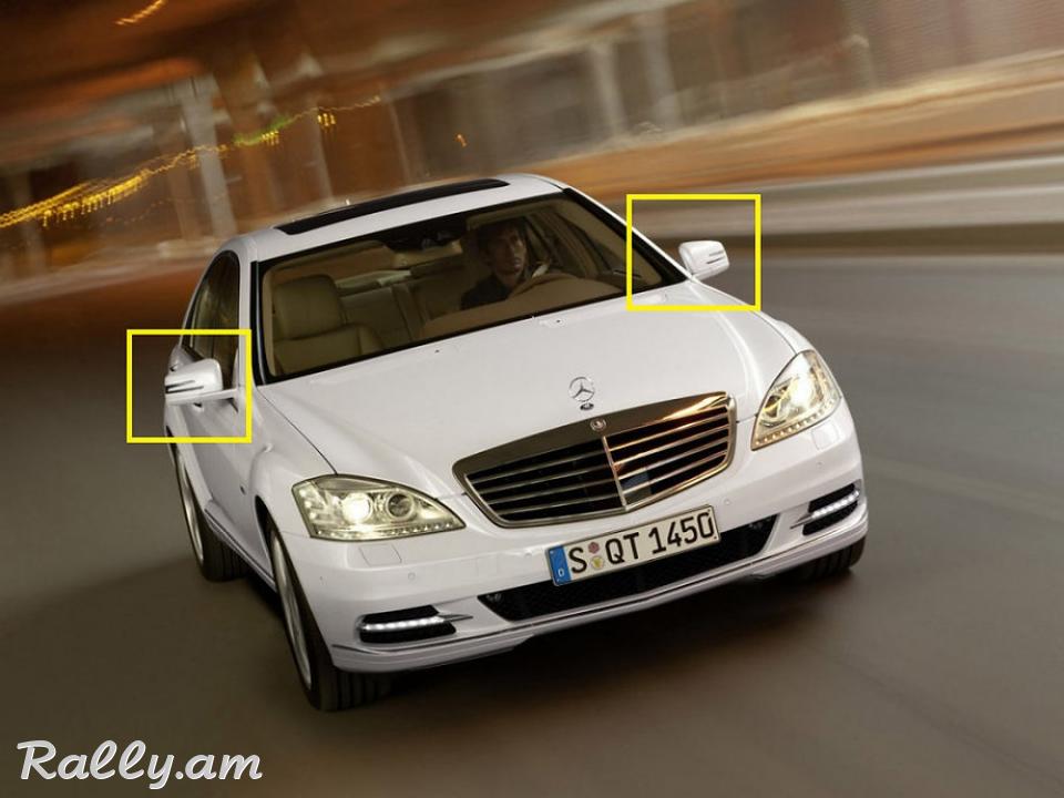 Mercedes Կողային Հայելու Թարթիչ LED POLCAR