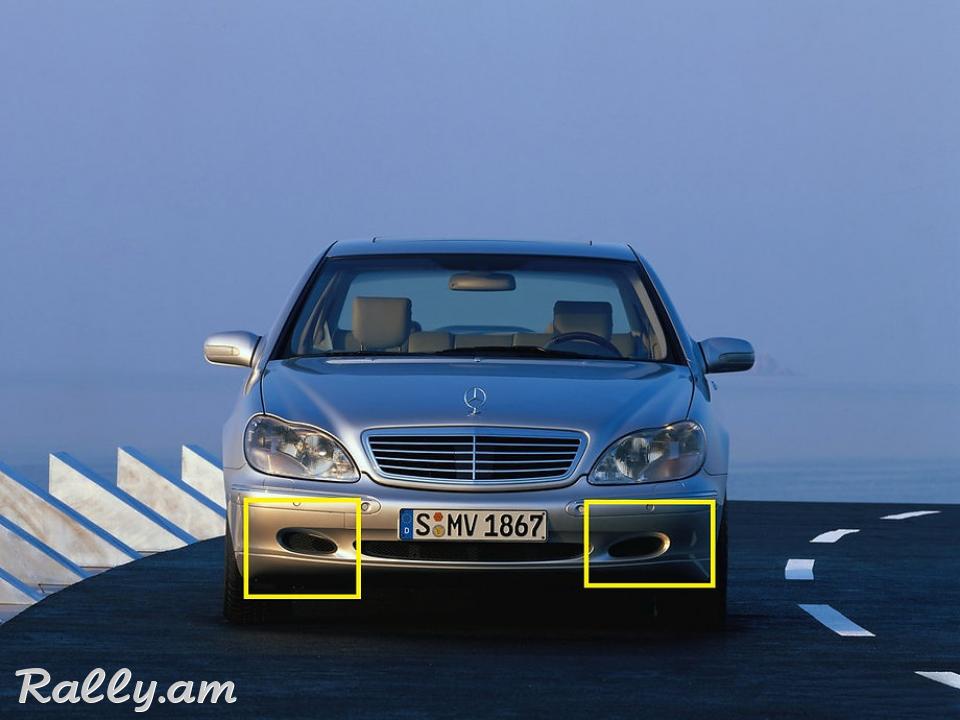 Mercedes W220 1998-2002 Ցանց POLCAR