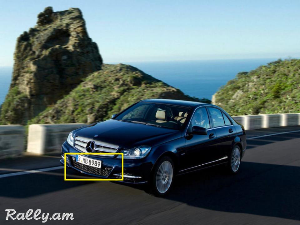 Mercedes W204 2011-2014 Շիթի Ցանց POLCAR
