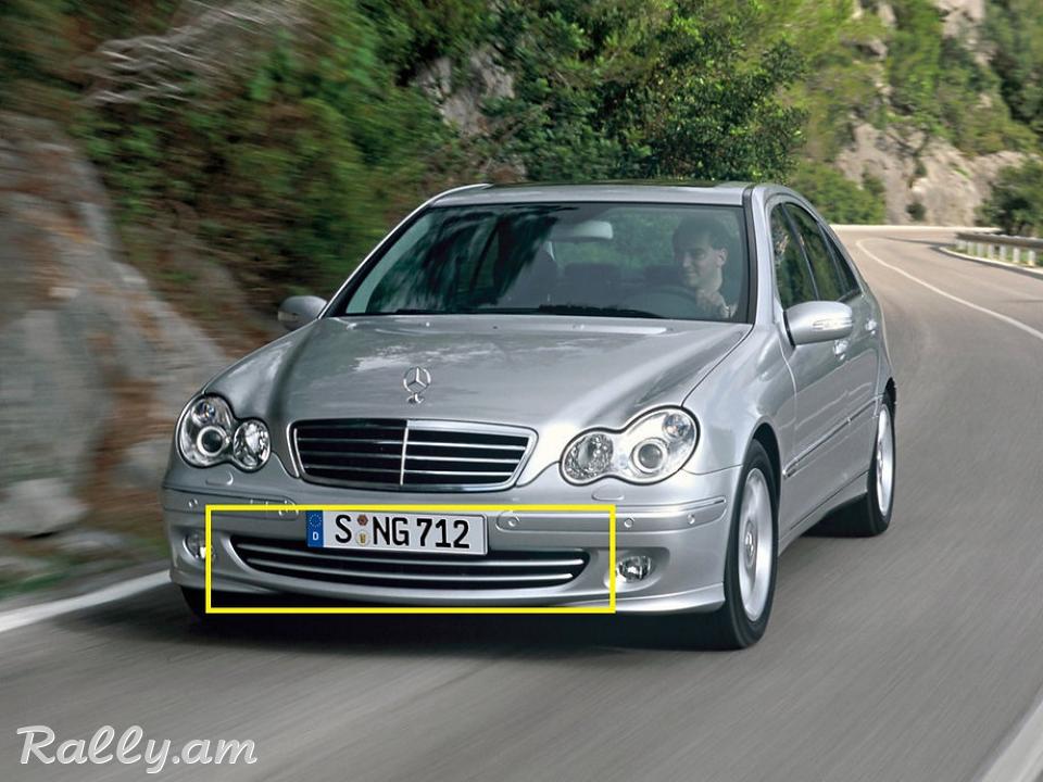 Mercedes W203 2004-2007 Շիթի Ցանց POLCAR
