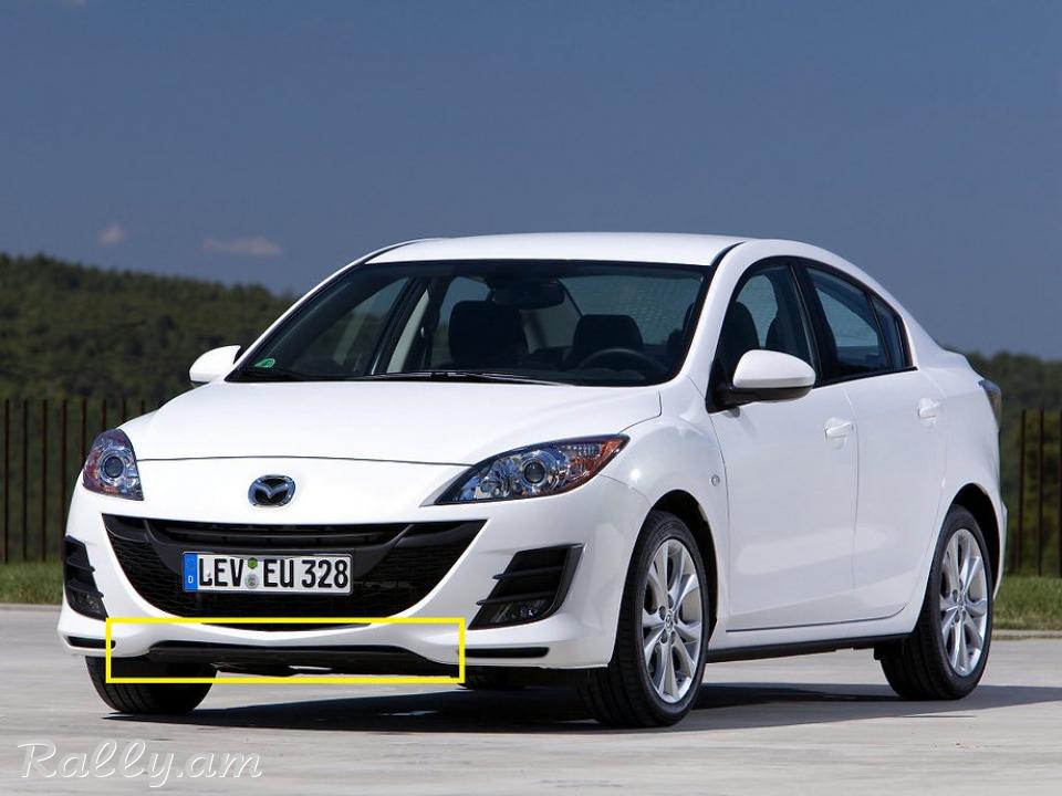 Mazda 3 II 2008-2011 Առջևի Շիթի Սպոլեր POLCAR