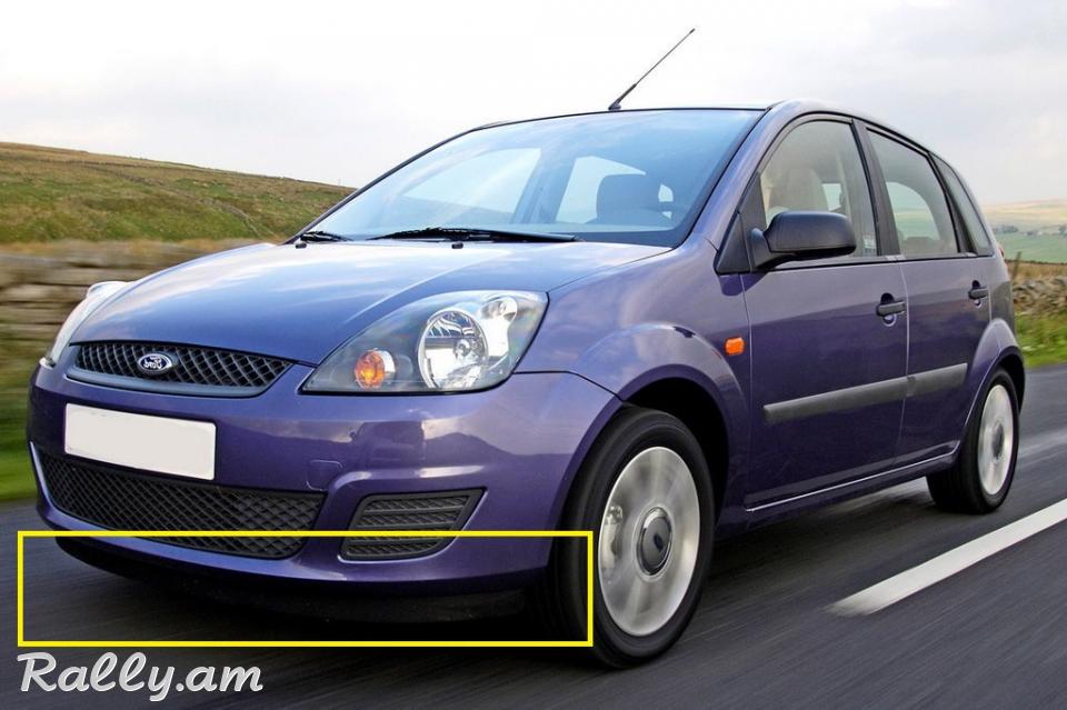 Ford Fiesta V 2005-2008 Շիթի Սպոլեր POLCAR