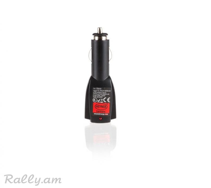 Heyner Լիցքավորիչ Dual USB 12/24վ