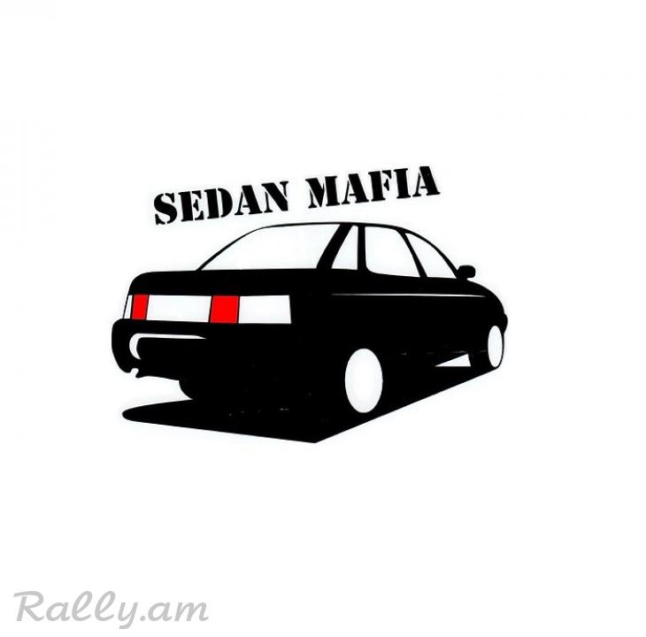 Sticker Седан Мафия (10X14սմ)