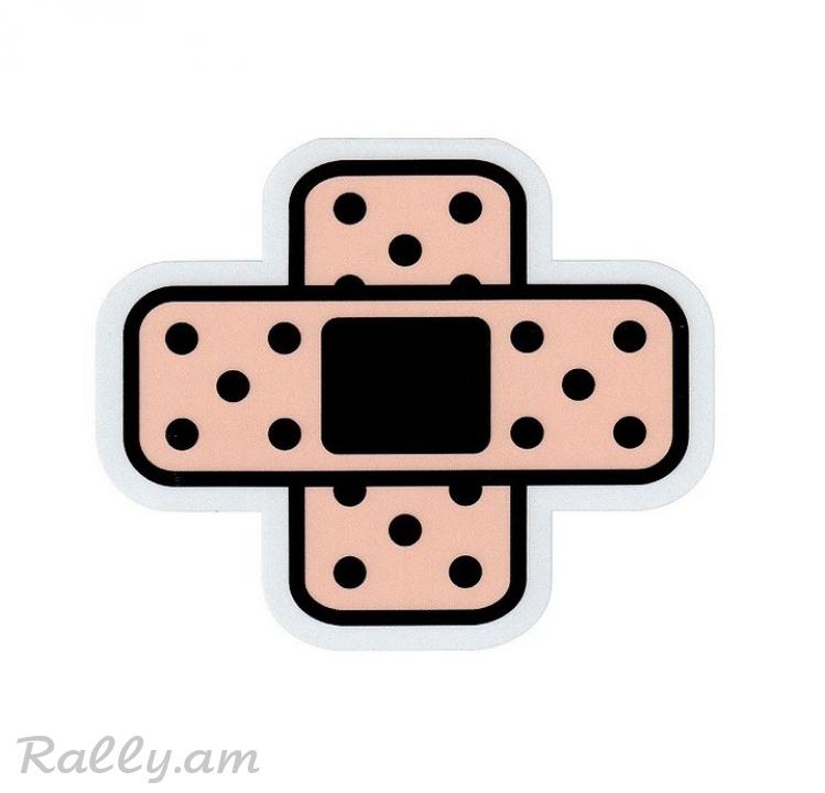 Sticker Светоотражающая Пластырь (13X13սմ)