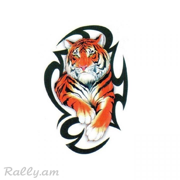 3D Sticker Тигр №2 (35X50սմ)