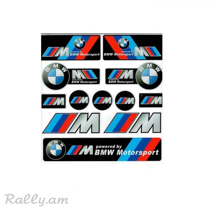 Sticker Светоотражающая BMW (23X24սմ)