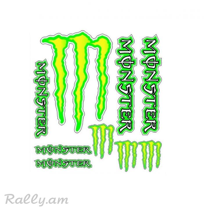 Sticker Светоотражающая Монстер №4 (23X33սմ)
